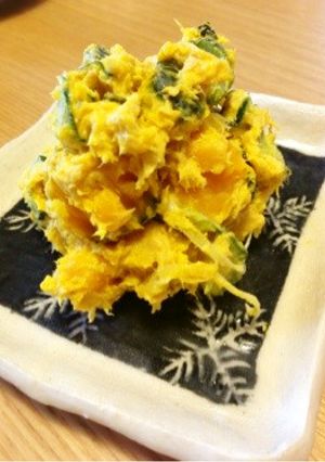 かぼちゃのサラダ-レシピのメイン写真