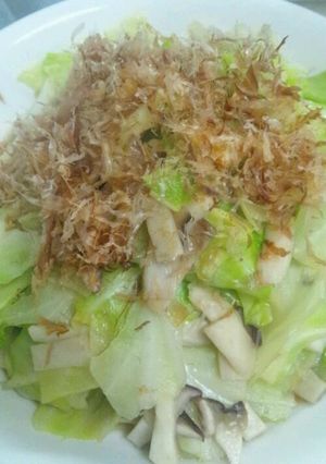 エリンギ春キャベツのオイスターバター炒め-レシピのメイン写真