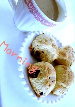 ホットケーキミックスで作るチョコスコーン-レシピのメイン写真