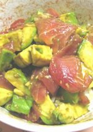 アボカドマグロ丼-レシピのメイン写真