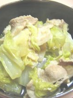 豚バラと白菜の煮物-レシピのメイン写真