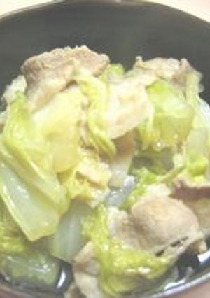 豚バラと白菜の煮物-レシピのメイン写真