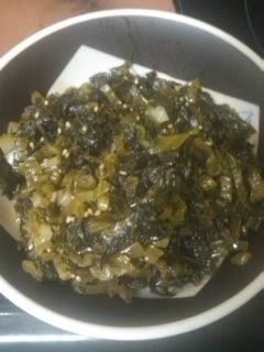 高菜漬けの油炒め-レシピのメイン写真