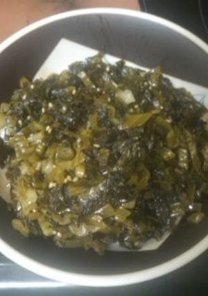 高菜漬けの油炒め-レシピのメイン写真