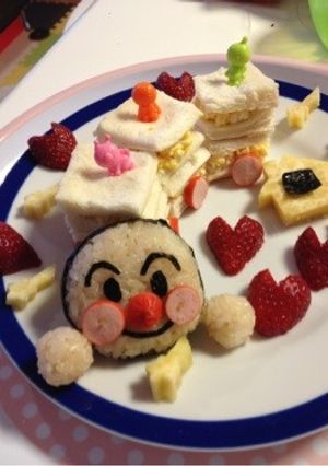 子供が喜ぶキャラご飯☆アンパンマン列車-レシピのメイン写真