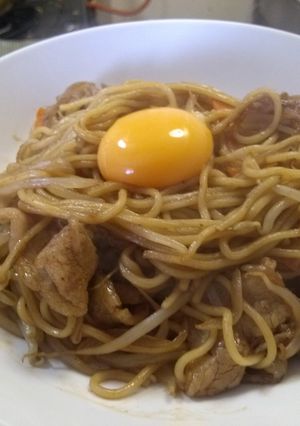 クレしん映画公開記念！健さんの焼きそば-レシピのメイン写真