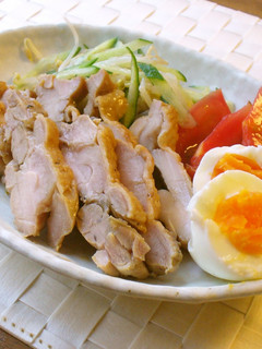 鶏の塩焼きリメイク☆翌日はチャーシュー風-レシピのメイン写真