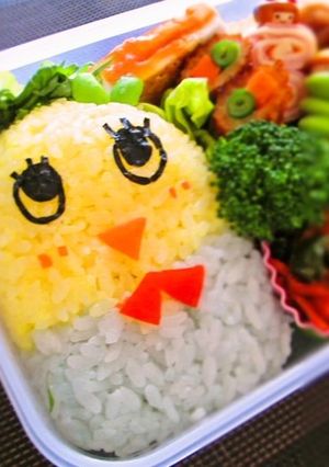 大人向けキャラ弁！？ふなっしーおにぎり-レシピのメイン写真