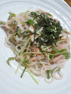 簡単*しらたきdeダイエットパスタ-レシピのメイン写真