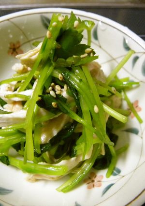お酒のお供♪鶏わさ♡-レシピのメイン写真
