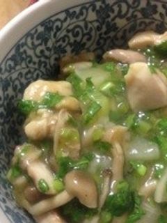 ランチに☆鶏とかぶの和風あんかけ丼-レシピのメイン写真