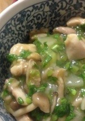 ランチに☆鶏とかぶの和風あんかけ丼-レシピのメイン写真