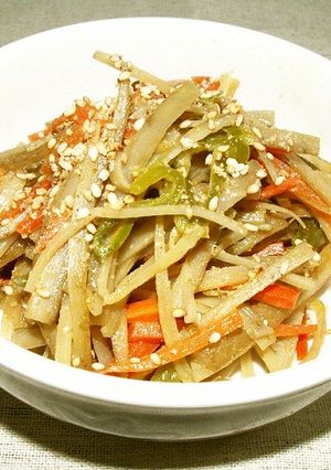きんぴらごぼう-レシピのメイン写真