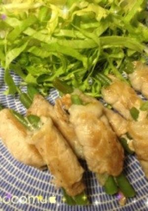 豚肉巻き巻き☆いんげん-レシピのメイン写真