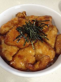 鶏の照り焼き丼♪-レシピのメイン写真