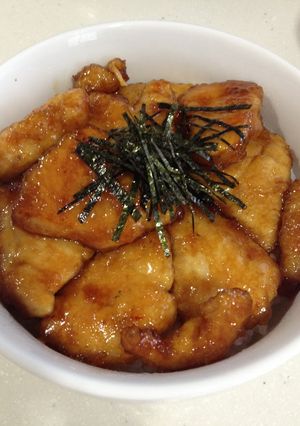鶏の照り焼き丼♪-レシピのメイン写真