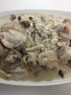 チキンとキノコのクリーム煮-レシピのメイン写真