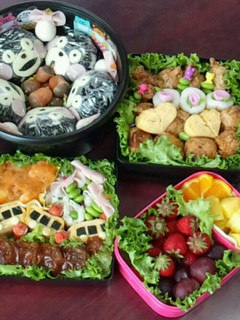 くまモン行楽お弁当☆運動会にも♪-レシピのメイン写真