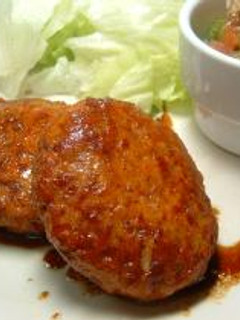 鶏のつくねバーグ-レシピのメイン写真