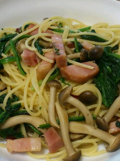 ほうれん草のガーリックパスタ☆-レシピのメイン写真