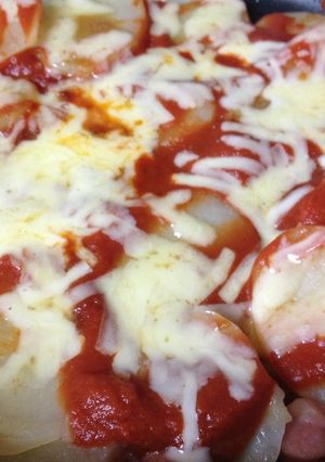 ポテチートマト焼き-レシピのメイン写真