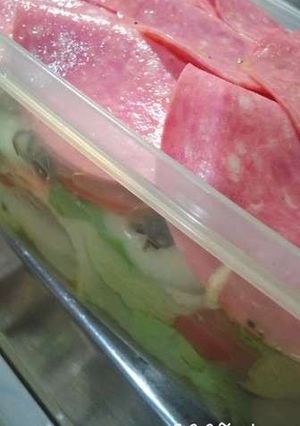 野菜とハムの段々マリネ-レシピのメイン写真