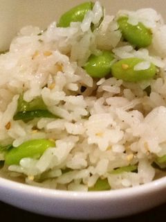 簡単☆枝豆しらす混ぜ御飯♪-レシピのメイン写真