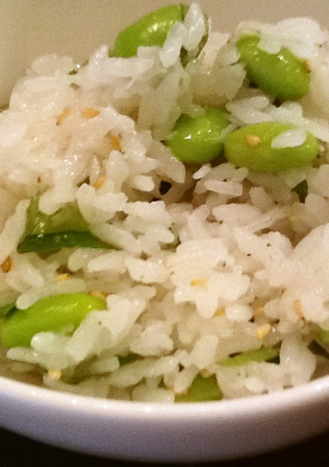 簡単☆枝豆しらす混ぜ御飯♪-レシピのメイン写真