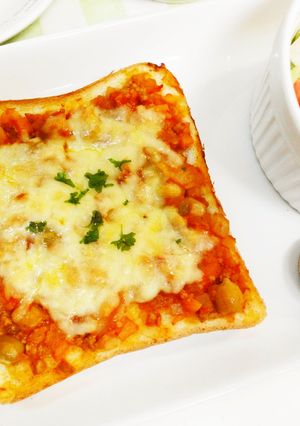 ＊朝食に＊チリコンカンのチーズトースト＊-レシピのメイン写真