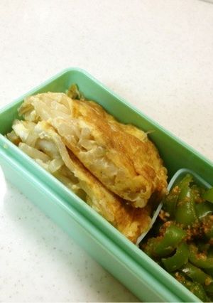 お弁当に♬　もやしの中華風卵焼き♡-レシピのメイン写真