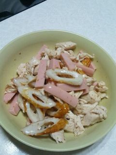 ささみサラダ-レシピのメイン写真