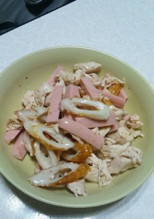 ささみサラダ-レシピのメイン写真