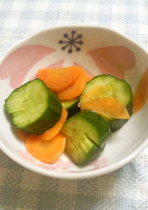 味・塩コショウで浅漬け-レシピのメイン写真
