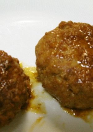 醤油麹de照り焼ハンバーグ（おから入り）-レシピのメイン写真