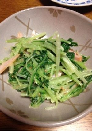 ☆水菜とハムのサラダ☆-レシピのメイン写真