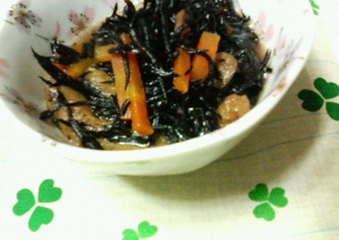 しっかり味☆ひじきの煮物 by キョク 【クックパッド】 簡単おいしい 
