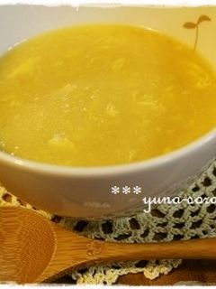 パパッと出来ちゃう✿中華風コーンスープ-レシピのメイン写真