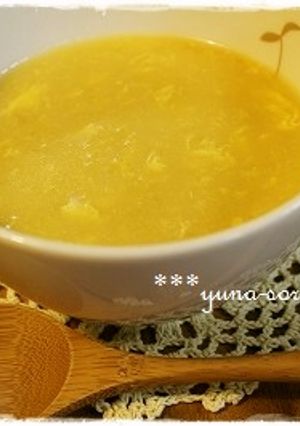 パパッと出来ちゃう✿中華風コーンスープ-レシピのメイン写真