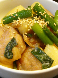 ジャガイモと鶏肉の煮物-レシピのメイン写真
