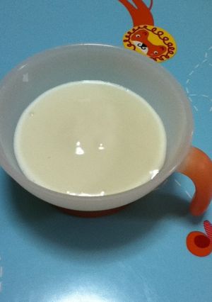 離乳食にも♪砂糖無ほんのり甘いヨーグルト-レシピのメイン写真