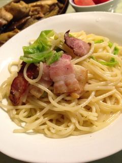 キャベツとベーコンのクリームパスタ-レシピのメイン写真