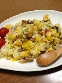 うまっ!たくあん納豆チャーハン☆-レシピのメイン写真