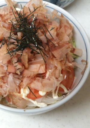サラダうどん-レシピのメイン写真