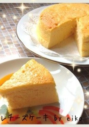 スフレチーズケーキ♡-レシピのメイン写真