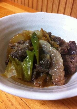 簡単☆猪肉の煮物-レシピのメイン写真