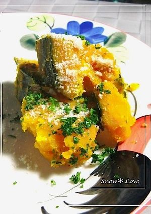 付け合わせに☆カボチャのコンソメ煮-レシピのメイン写真