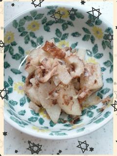 副菜やお酒のアテに◎長芋のツナ炒め♪-レシピのメイン写真