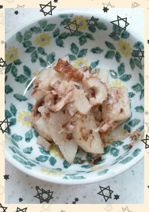 副菜やお酒のアテに◎長芋のツナ炒め♪-レシピのメイン写真