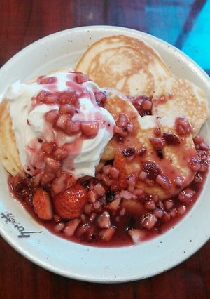 ベリーベリーパンケーキ-レシピのメイン写真