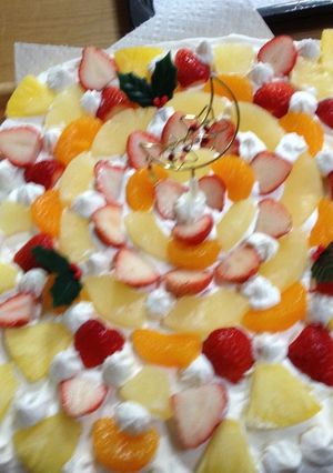 デカデカ♥パーティーケーキ-レシピのメイン写真